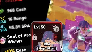 New BEST Money Unit in Anime Last Stand!!! (Evolved Glitched Idol Showcase)