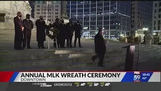 Annual Dr. Martin Luther King, Jr. wreath ceremony