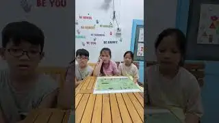 Общение на английском языке в Фантьете: Ферик, Нила и Лиза практикуются в разговоре о растениях