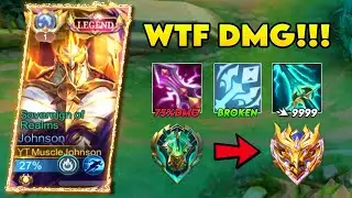 18 KILLS WITH JOHNSON LEGEND🔥SOVEREIGN OF REALMS (JOHNSON MAGE BUILD GAMEPLAY) MLBB