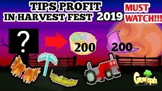 Best Farmable For Harvest Fest 2019!|GROWTOPIA