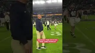 Penn State has fired James Franklin.