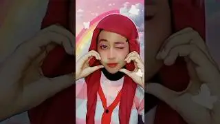 Rainbow ruby trend makeup #rainbowruby #makeuptransition #makeupcosplay #shorts