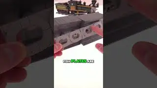 Fishplates to Keep Train Track Rails Together for 1920s LEGO City