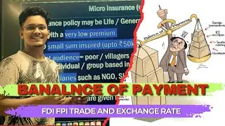 &ldquo;Balance of Payments | FDI vs FPI | Exchange Rate Stability | PYQ 2 Marks Prelims&rdquo;