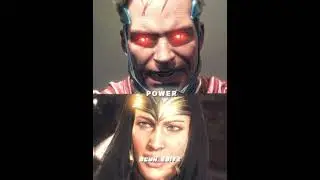 Superman vs Wonder Woman (Injustice) #dc #foryou #dcgames