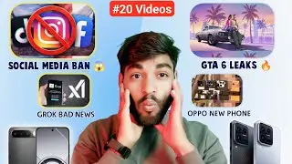 GTA 6 Leaks, Social Media Ban & Grok AI Bad News? 😱 iQOO 15 Ultra soon ⚡ Tech News Today
