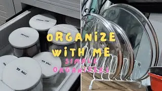 ORGANIZE WITH ME WITH SIMPLE ORGANIZERS/Clean and Organize with Me Philippines