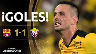 GOLES | BARCELONA SC vs. EL NACIONAL | FASE 2 | CONMEBOL LIBERTADORES 2025