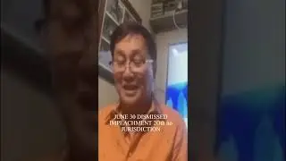 JUNE 30 DISMISSED IMPEACHMENT 2Oth no JURISDICTION #everyone #highlights #youtubeshorts