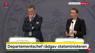 03/11/2021 Pressem&oslash;de om slettede SMS&rsquo;er: Mette Frederiksen - Lev med det