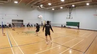 Badminton at TOR|Richard/Mina v Michael/Matthew|#badminton #badmintonrallies 2026Jan14_Wed