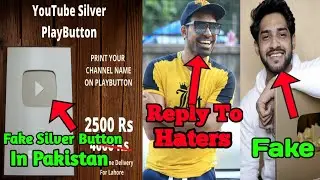 Pakistani Sell Fake YouTube Silver Play Button||Gaurabzone Reply To Haters||Thugesh Fake Channel ||