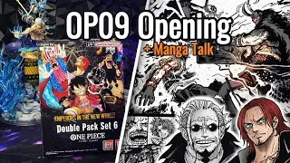 OP09 Double Pack Opening + One Piece Manga Update (Elbaph, Loki, Imu)