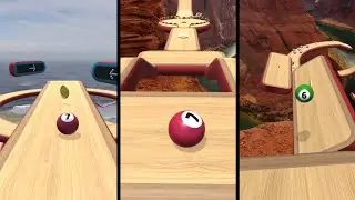 Rolling Ball 3D Sky Race Gameplay Level 53