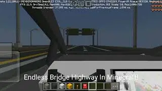 Endless Bridge Highway In Minecraft 