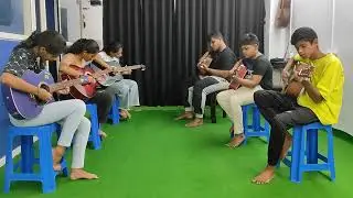 Where Do I begin (LOVE STORY) Guitar Cover by Students of K denz Music Academy