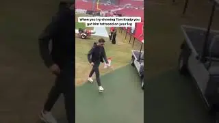 Tom Brady kept it moving 😅