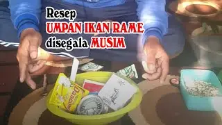 Resep Umpan Ikan Rame di Segala Musim