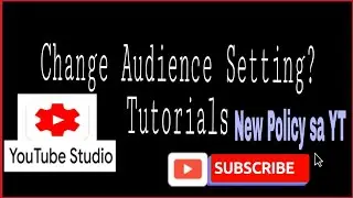 #Tutorials#AudienceSettings#vlog  Share ko lang How does? Easy lang