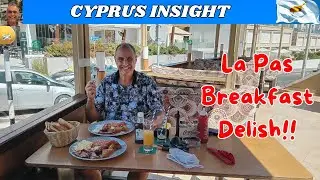 La Pas Cocktail Bar, Protaras Cyprus - Double Delish Breakfast.