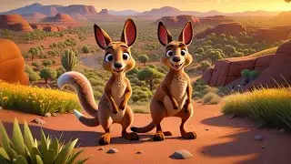 Seven Jumping Kangaroos Know Left and Right | Learning Left and Right Song for Kids | Nursery