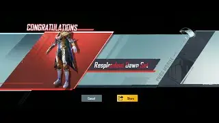 Collecting Resplendent Dawn Set Mythic Outfit PUBG Mobile