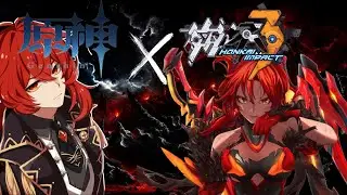 Genshin Impact x Honkai Impact 3(Endless war Remix by 雷电红叶の鬼铠) | Genshin Impact Anime Opening