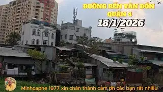 ĐƯỜNG BẾN VÂN ĐỒN...NHÀ THỜ KHÁNH HỘI..CUỘC SỐNG XUNG QUANH..CÁC HẺM GẦN NHÀ THỜ..18/1/2026