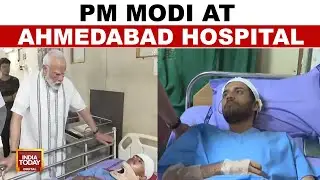 PM Modi Meets Victims Of Ahmedabad Plane Crash At Civil Hospital, 265 Bodies At Mortuary