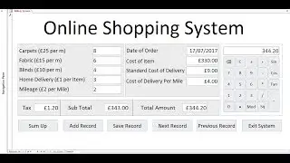 How to Create Billing Systems in Microsoft Access 2016 using Form - Tutorial 2 of 2