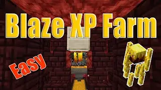 Minecraft Easy BLAZE FARM 1.16 | Super efficient XP Blaze Grinder