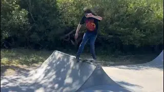 1st time doing a spine transfer Pinole skatepark