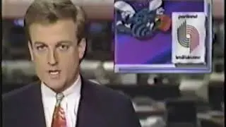 Van Earl Wright on CNN Sports Tonight, 1992