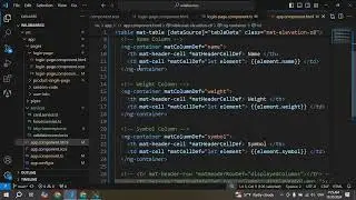28.1) Material Tables and Pagination