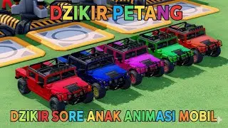 DZIKIR PETANG ZIKIR SORE ANAK, ANIMASI MOBIL POLISI, AMBULANCE, TRUK MOLEN, TRUK PEMADAM FS22#761