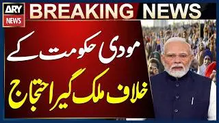 Indian opposition parties and farmer organizations hold nationwide protests against Modi government