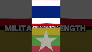 Thailand vs Myanmar 🇹🇭vs🇲🇲 | 2025 Comparison #top  #gdppercapita ##military #gdp2025#ranking
