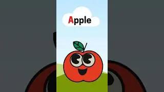 Learn letter A #english #alphabet #toys #animation #drawing #shorts #funny #abcd #cocomelon