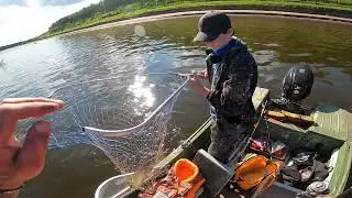 Ещё один выход за хищником,рыбалка удалась.Another exit for the predator, fishing was a success.