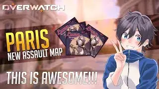 Overwatch PARIS Map Walkthrough! NEW!! (Assault Map on PTR - 2019) | Twitch Stream Highlight!