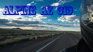 Alpine Arizona 919 One Week Motorcycle Ride Through Western States.