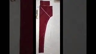Learn to make Churidar Pajama by taking measurements from the body 🤔 without making a bag / Chudidar Pajama Cutting and Stitching