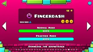 Fingerdash all coins | Geometry dash