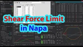 How to Set up Shear Force Strenght limit in NAPA software? Naval Architect for all