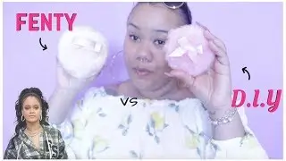 Fenty Beauty VS DIY Dupe FAIRY BOMB POM POM + Unboxing