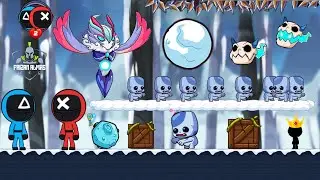 Stick World - Red Blue Journey (Part 3) Red & Blue Stickman | MGIF | Gameplay WFG