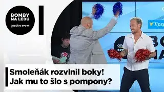 Smoleňák pořádně rozvlnil boky! Jak mu to šlo s pompony?