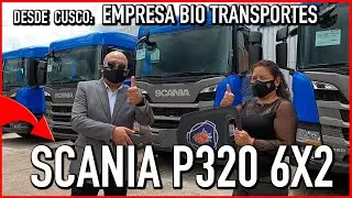 Scania entrega flota de 7 camiones a la empresa Bio Transportes | Modelo P320 6x2