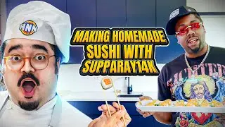 MAKING HOMEMADE SUSHI WITH SUPPARAY14K | Follow My Recipe
